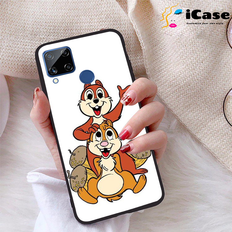 Ốp lưng Realme C15 viền dẻo TPU BST Mouse