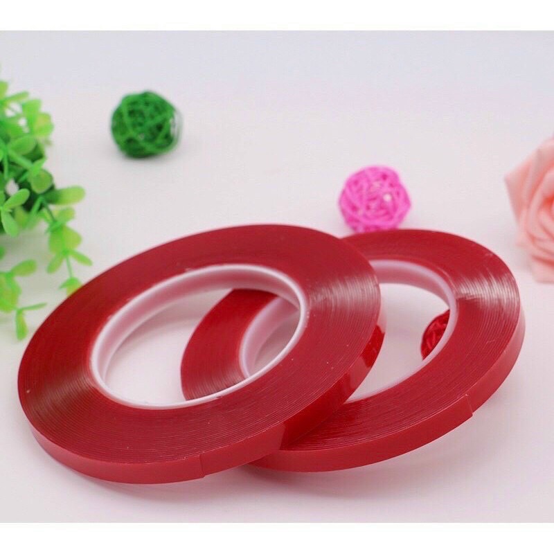 Cuộn băng keo 3M chuyên dụng dùng dán phụ kiện xe hơi - 1cm x 3mét ( cuộn nhỏ ).