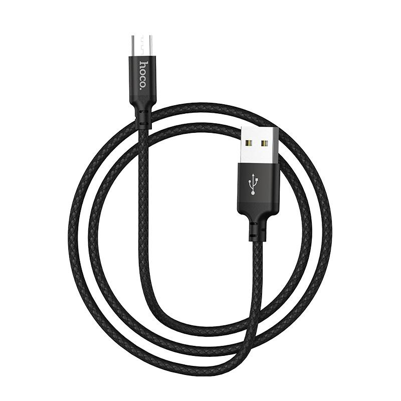 Cáp sạc dây dù Hoco X14 dài 2M - cổng Lightning - Nhat Tin Authorised Store