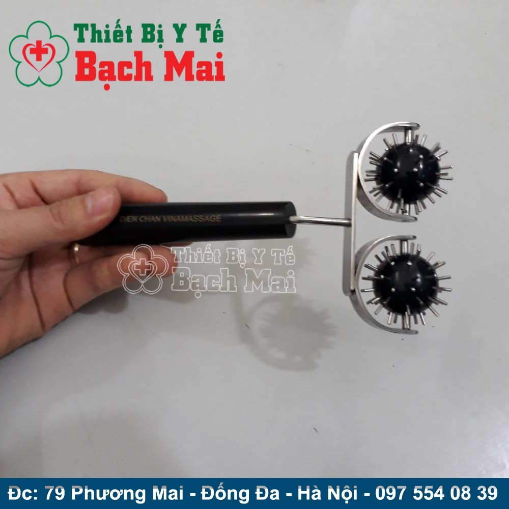☢◐ Lăn Cầu Đinh Đôi Lớn - Dụng Cụ Diện Chẩn