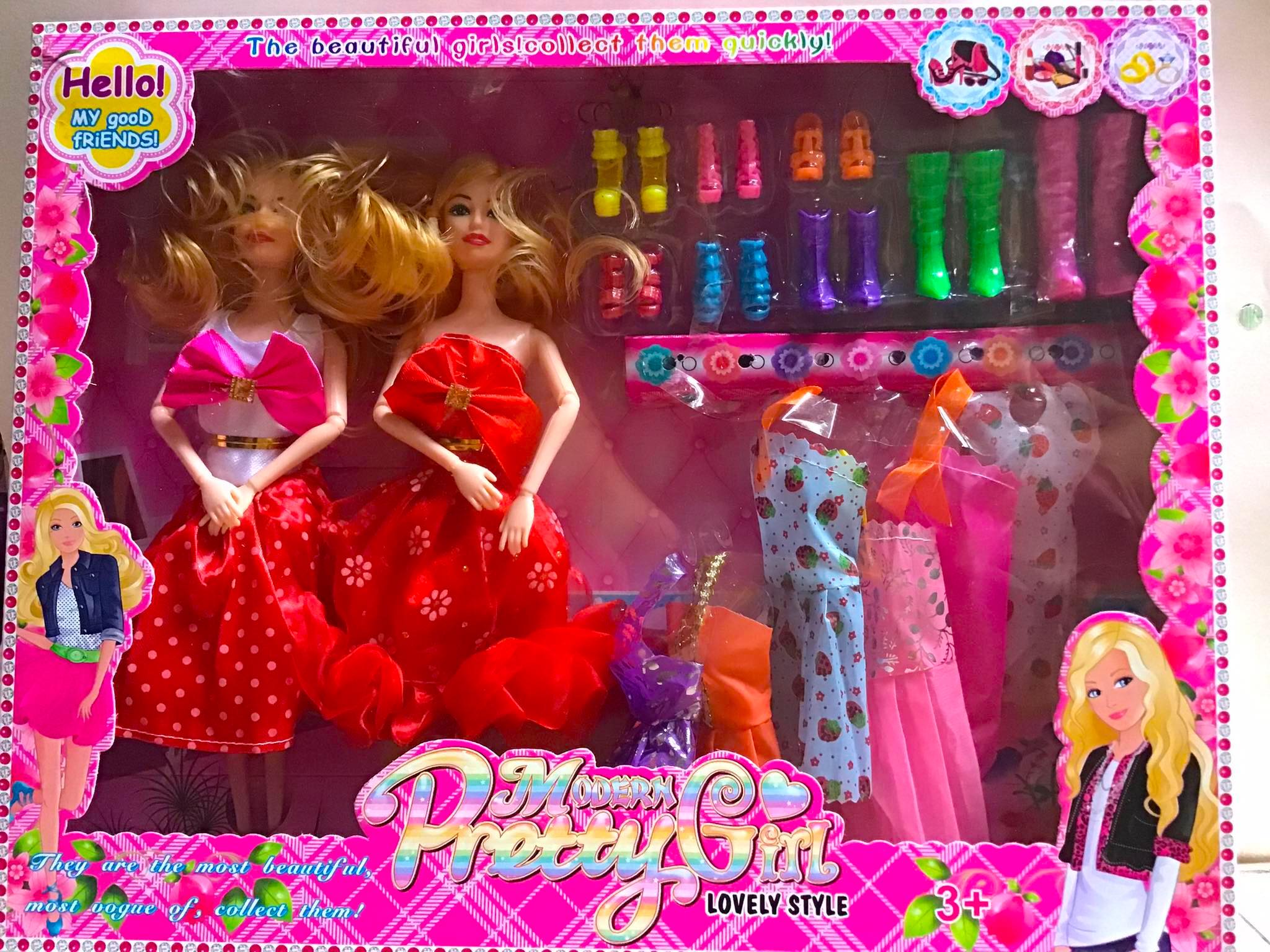 [HCM]Hộp búp bê BARBIE