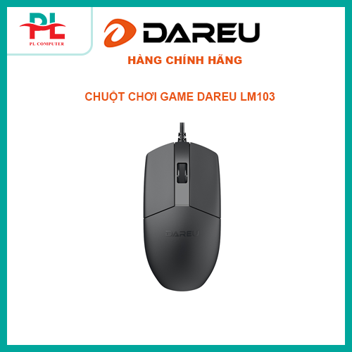 Chuột có dây dareu lm103 quang usb - hàng chính hãng