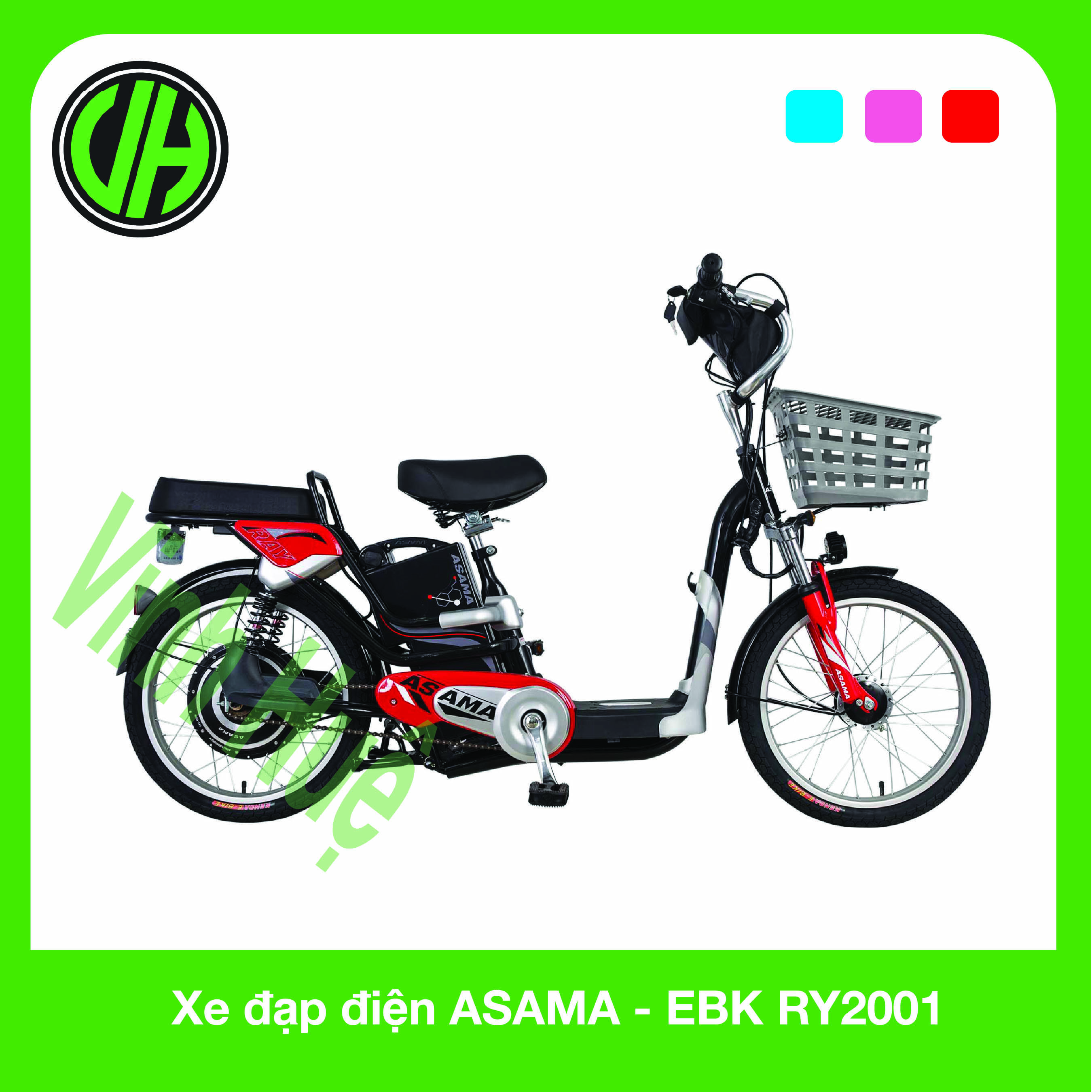ASAMA - EBK RY2001 xe đạp điện