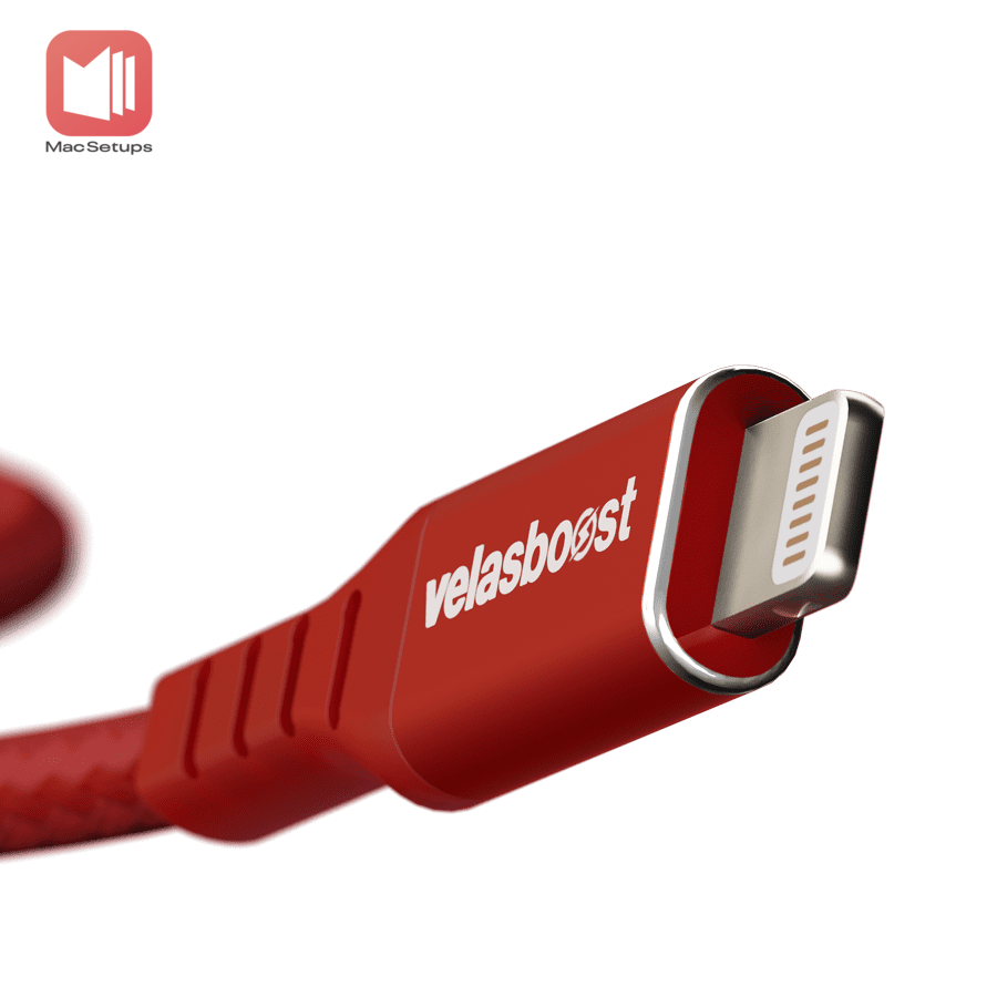 CÁP SẠC NHANH VELASBOOST TYPE-C TO LIGHTNING