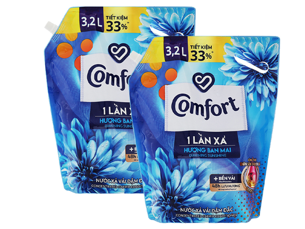 NƯỚC XÃ VẢI COMFORT CÁC LOẠI 3.2L