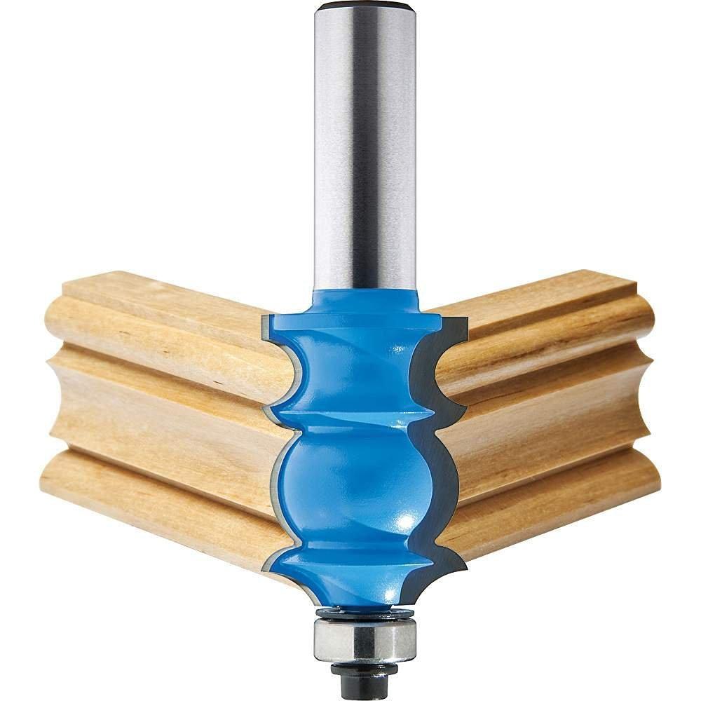 Mũi phay gỗ phay chỉ khung tranh, cạnh tủ, cốt 12.7mm
