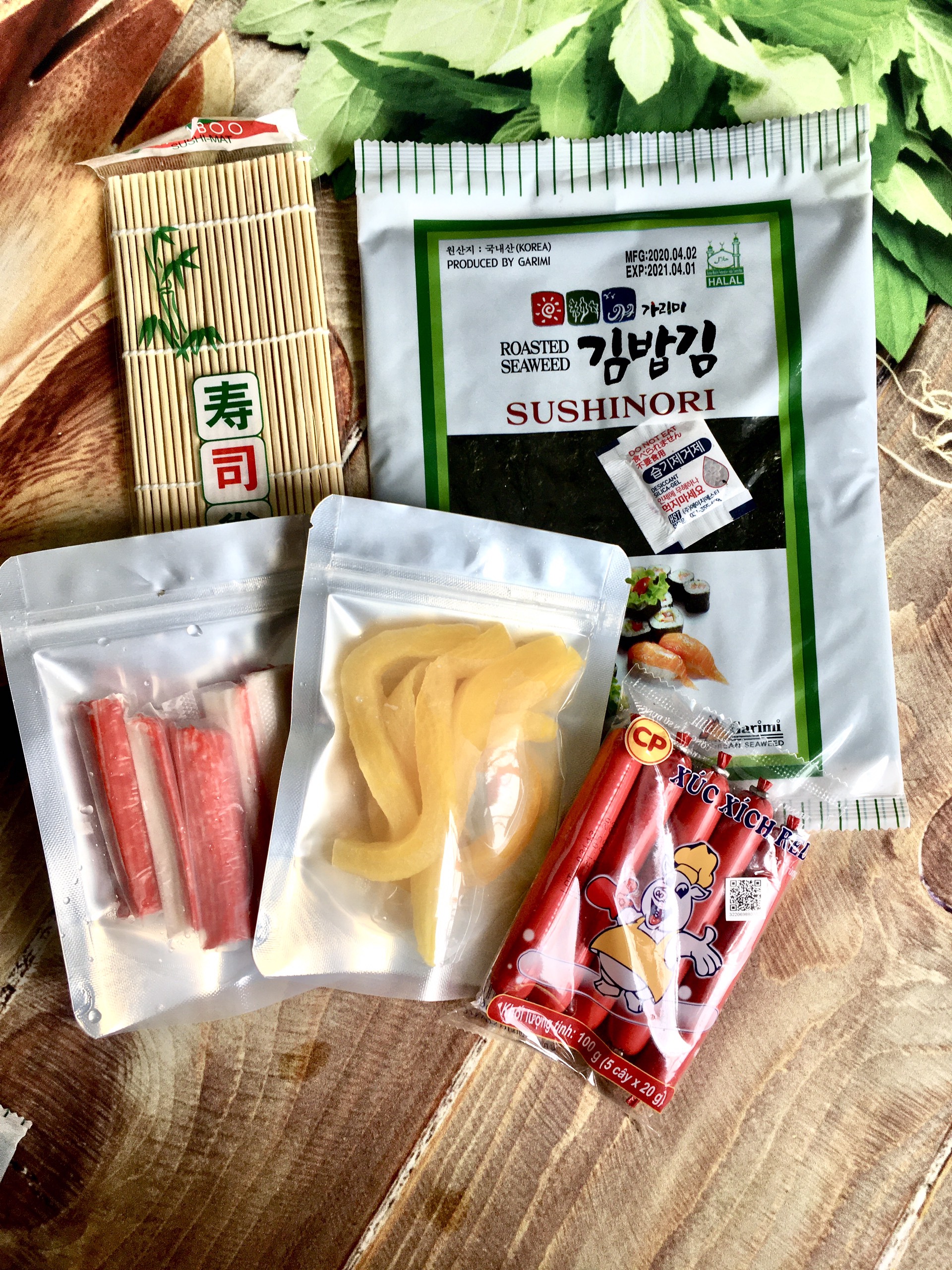 MÀNH TRE CUỘN GIM BAB/ SUSHI_TiTiMart