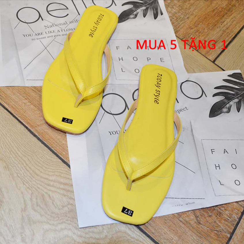 Dép Kẹp Nữ Đế Thấp Aella Ae230 - Dáng Xinh Mềm Mại, Thiết Kế Trẻ Trung Hợp Thời Thượng (Nhiều Màu) giá rẻ