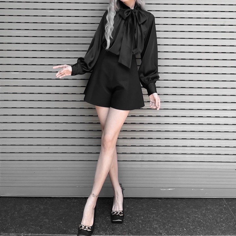 Sơmi kiểu thắt nơ SIENA TOP