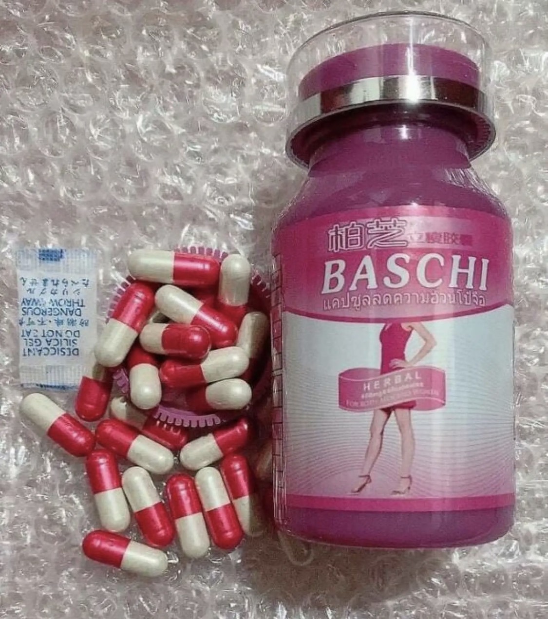 Giảm Cân Baschi Hồng 40 viên thái lan