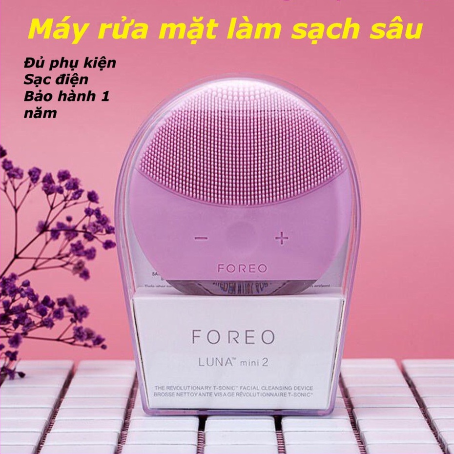 Máy Rửa Mặt Foreo Luna Mini 2 - Máy Rửa Mặt Massage Cao Cấp