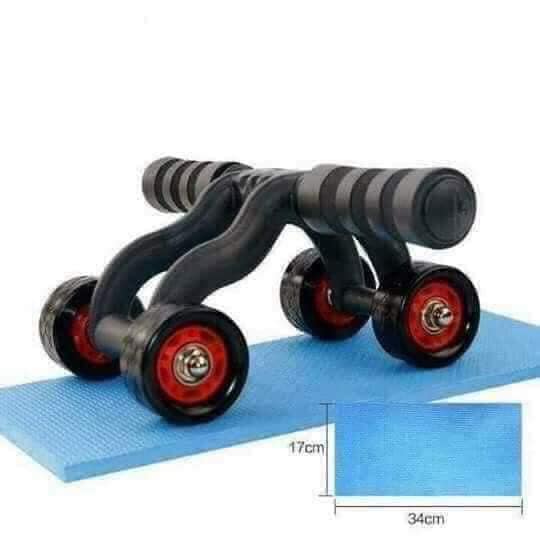 Con lăn tập bụng 4 bánh