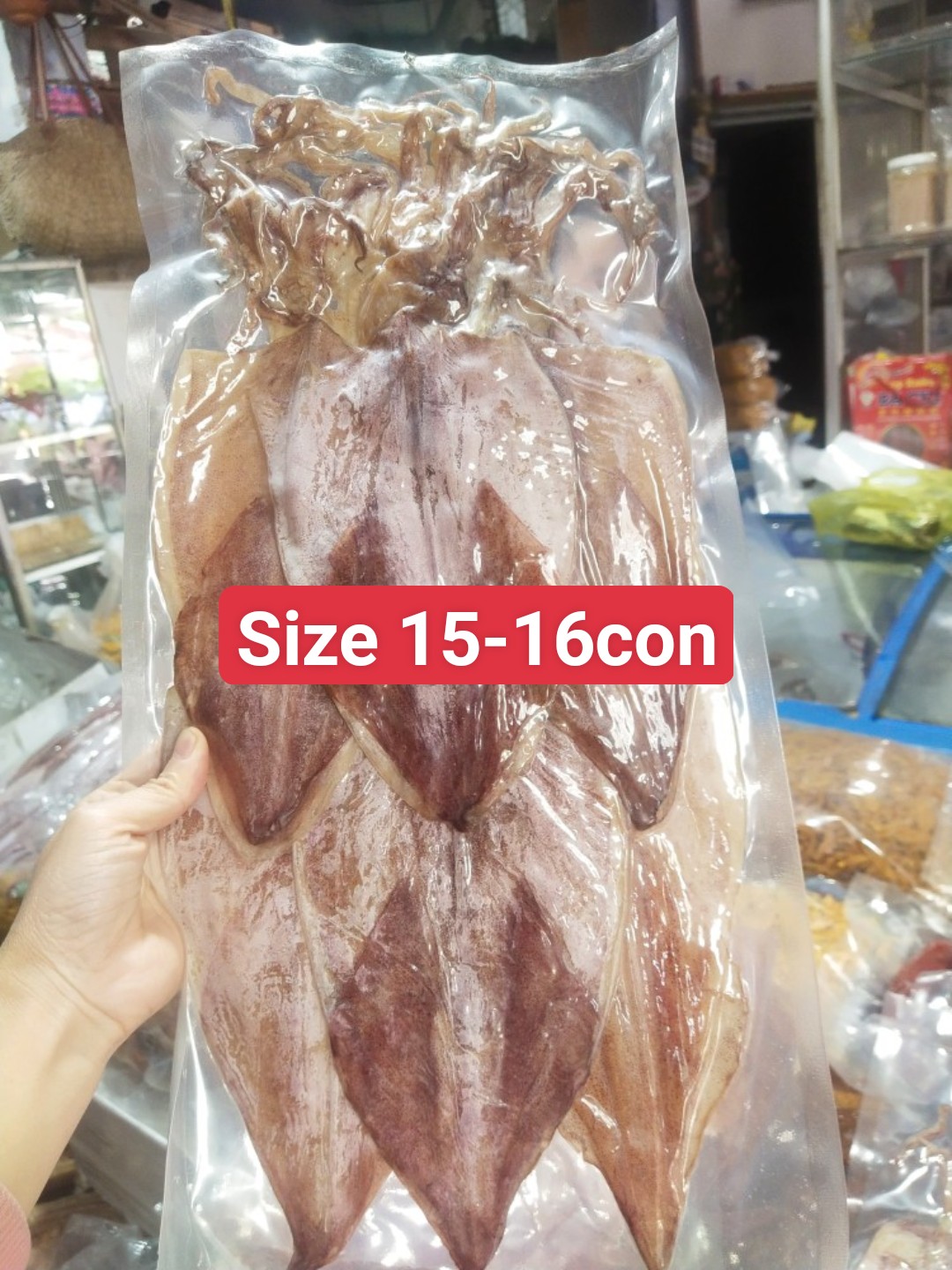 Mực khô câu 16-18 con/kg [hàng loại 1 ngon ngọt] GHPY H005