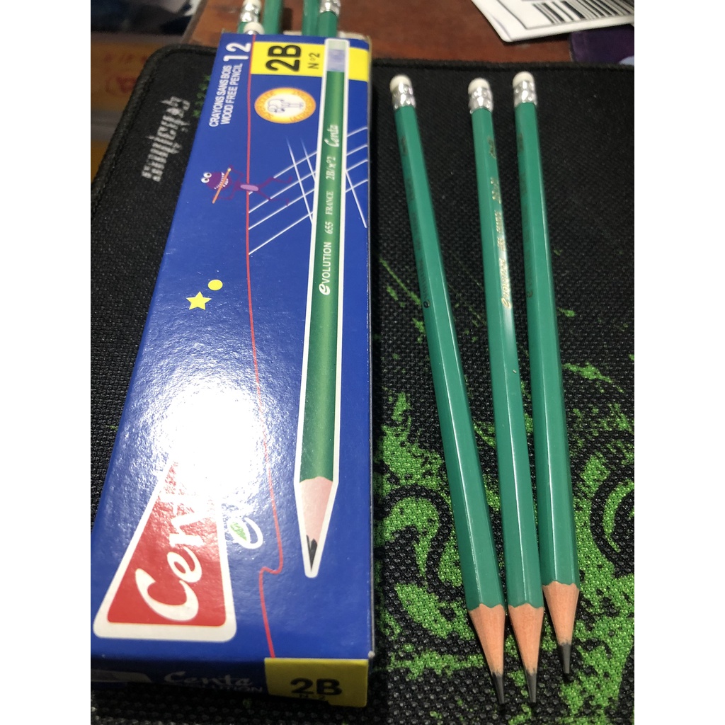 1 pc blue wood pencil-including.