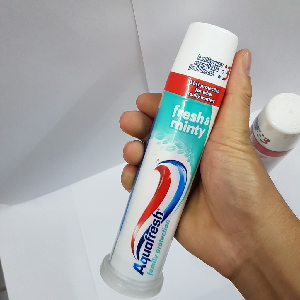 Toothpaste Aquafresh [US] Triple Protection/fresh mint/whitening action toothpaste white teeth kđr mint toothpaste-valadin