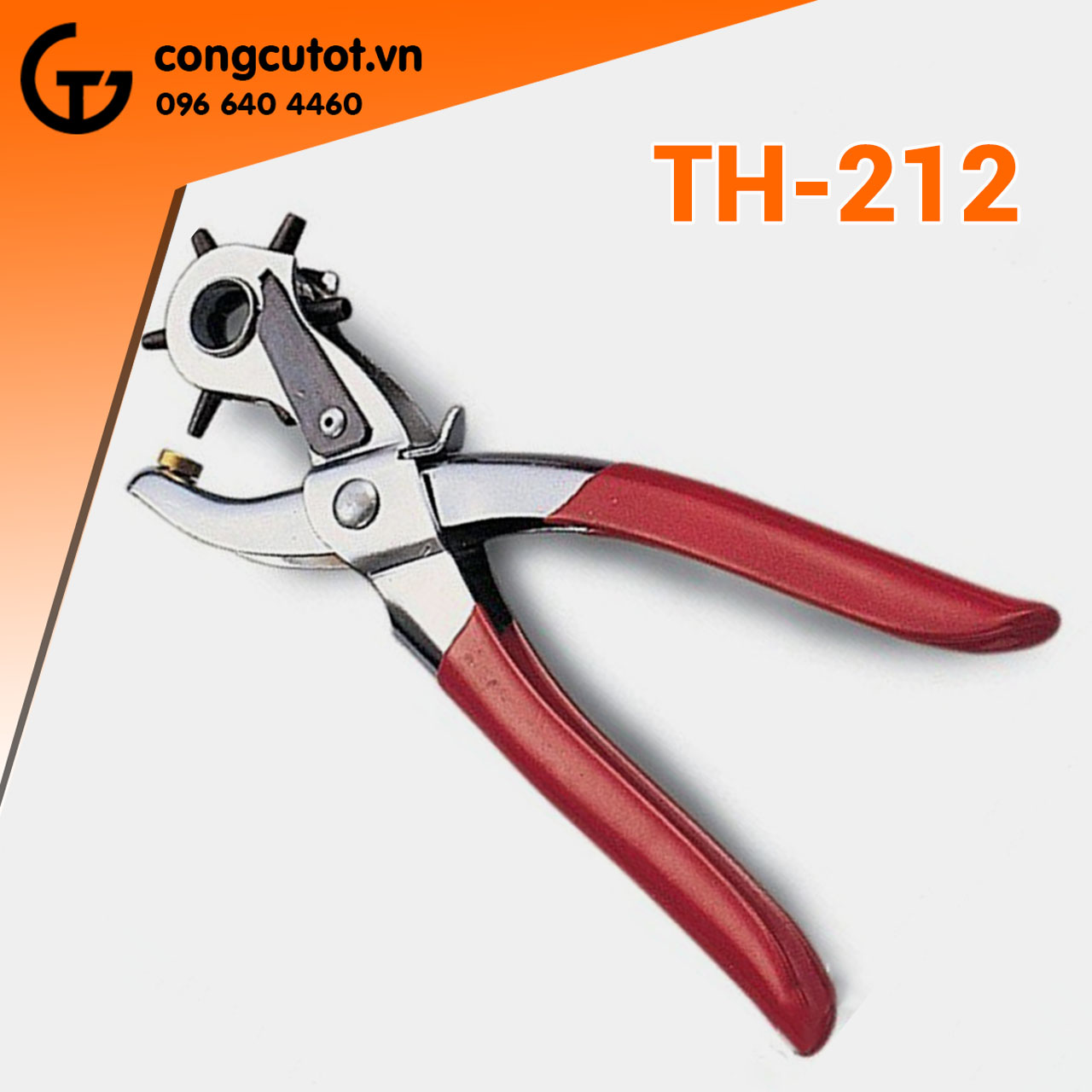Kìm bấm lỗ thắt lưng Top TH-212