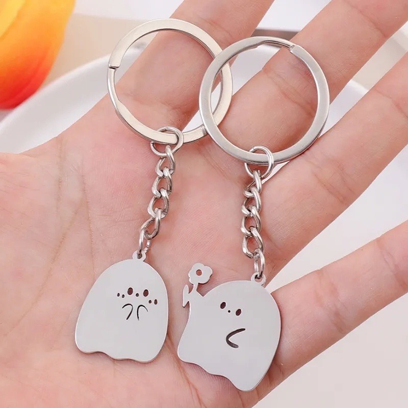 Móc Khóa Hình Ma Dango Nhỏ Nhắn Dễ Thương Vui Nhộn