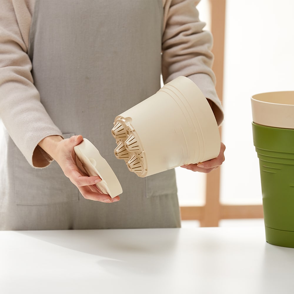 Chậu nhựa trồng cây 2 đáy cao cấp