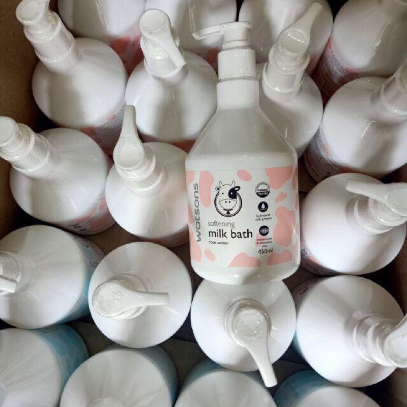 Sữa Tắm Bò WATSONS Milk Bath ThaiLan 450ml