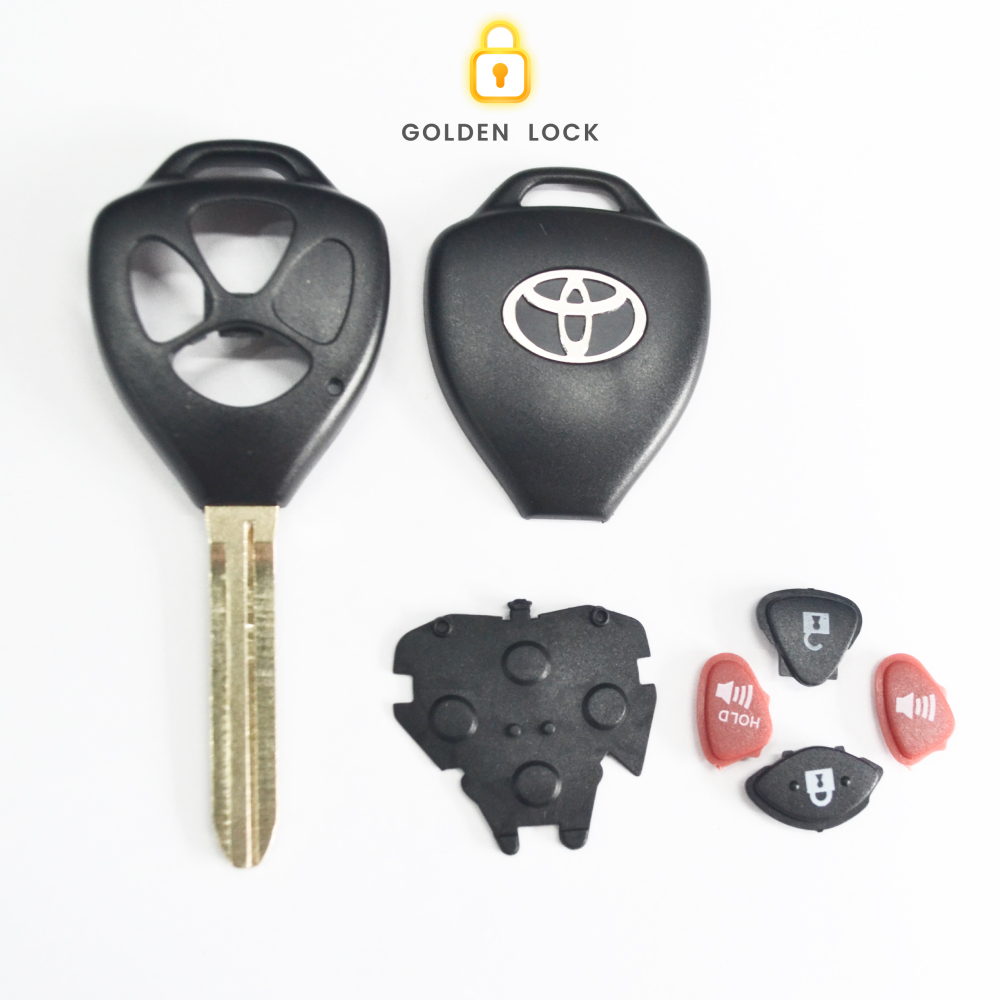 Vỏ chìa khoá xe toyota 3 nút