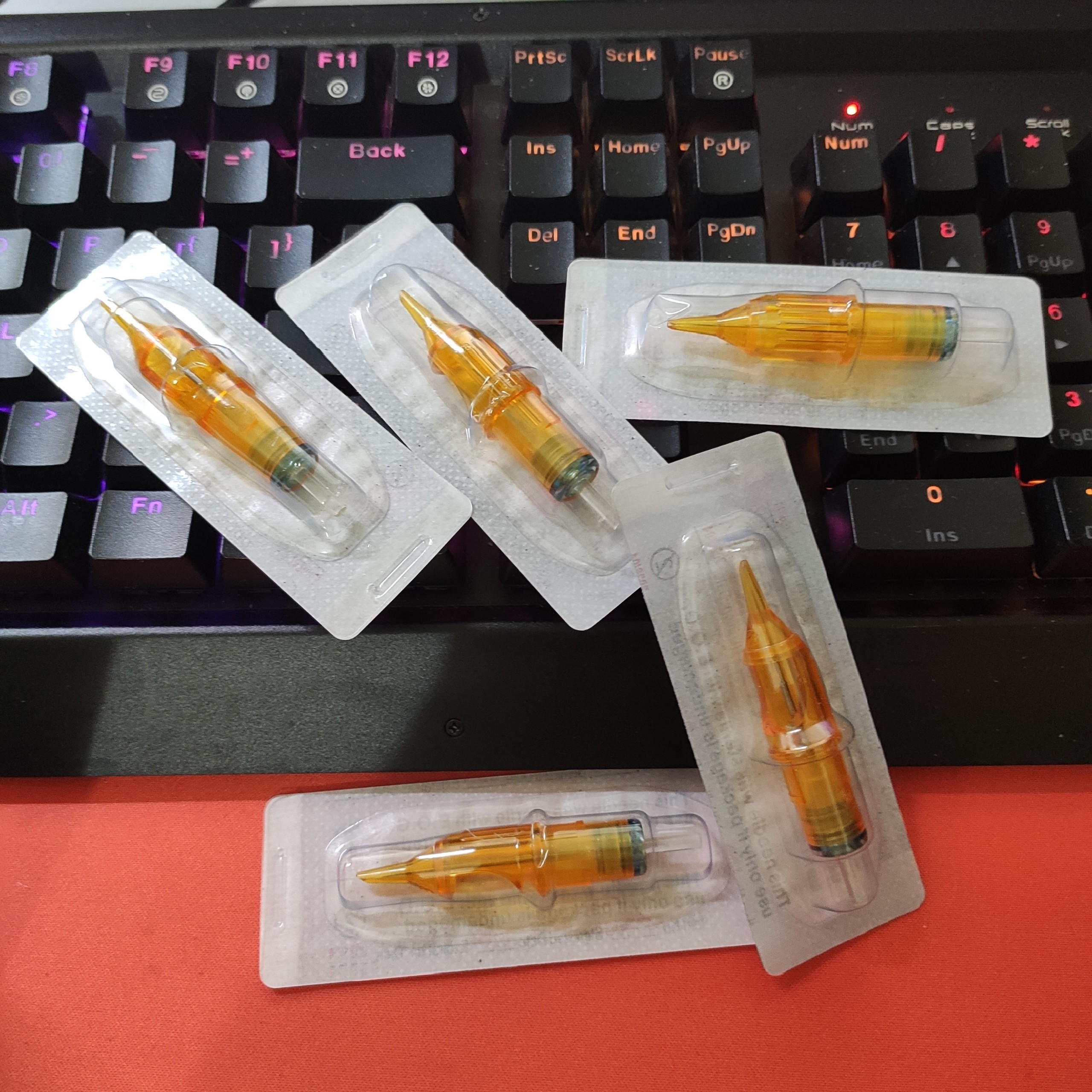 [ Bán lẻ ] Vỉ 5 kim xăm Pen 3RL đi nét Dragonfly