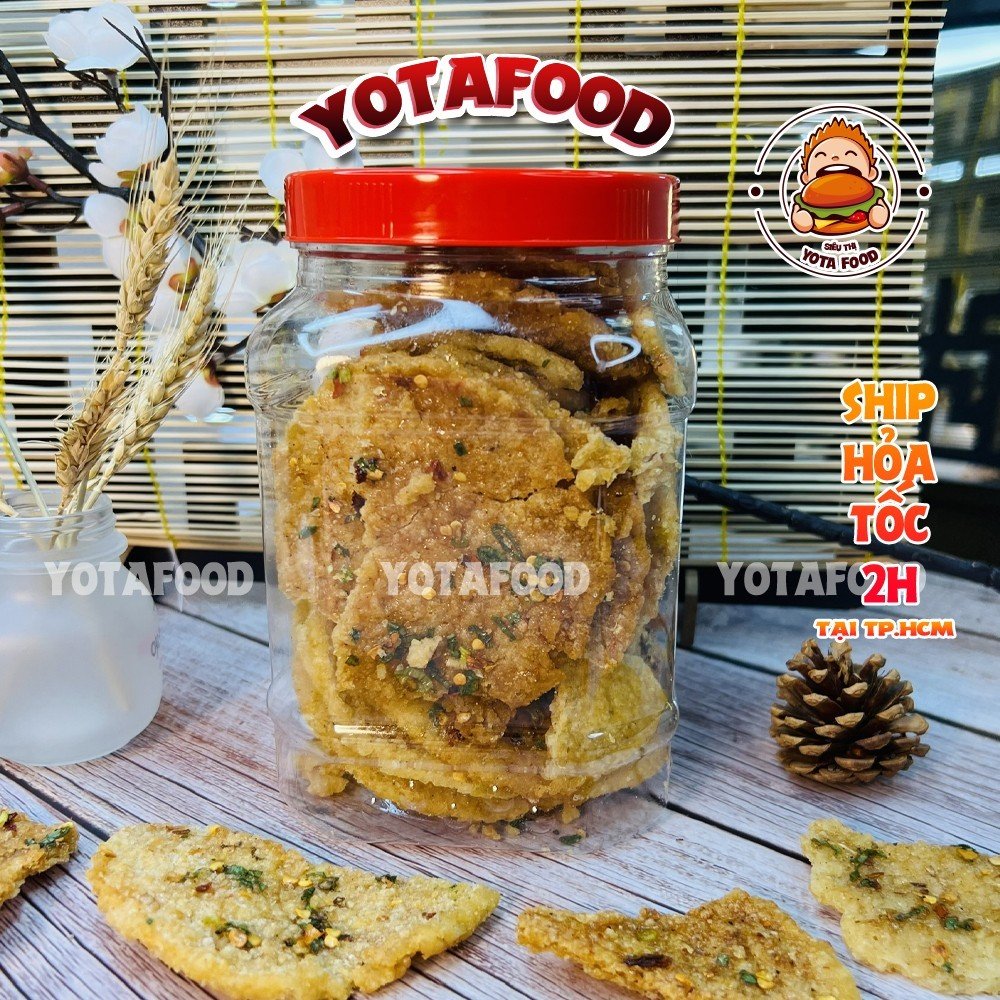 Cơm Cháy Mắm Hành Bể Loại Ngon (Ít vụn - Giòn ngon - đậm vị ) - 500Gr