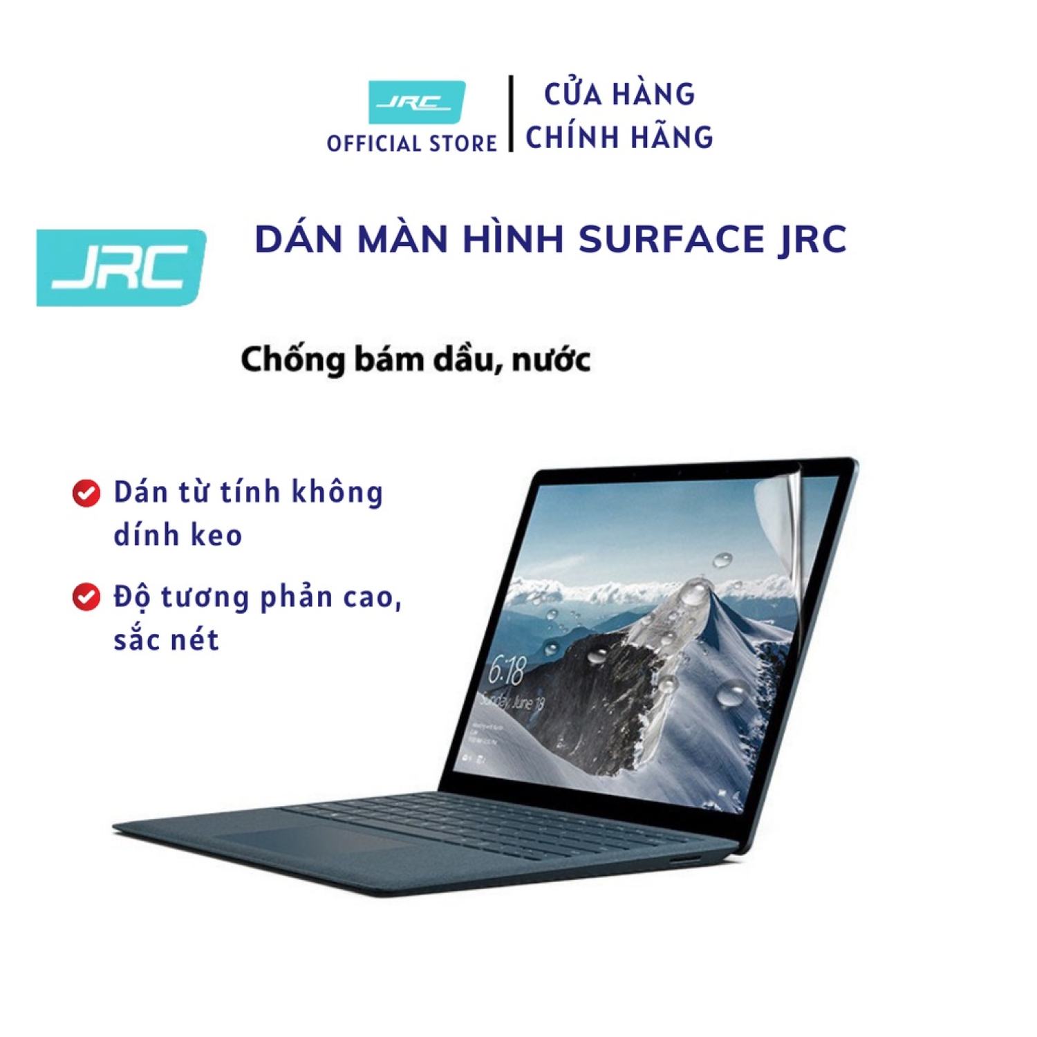 Dán Màn Hình Surface Laptop 1 2 3 4 JRC từ tính không dính keo thumbnail