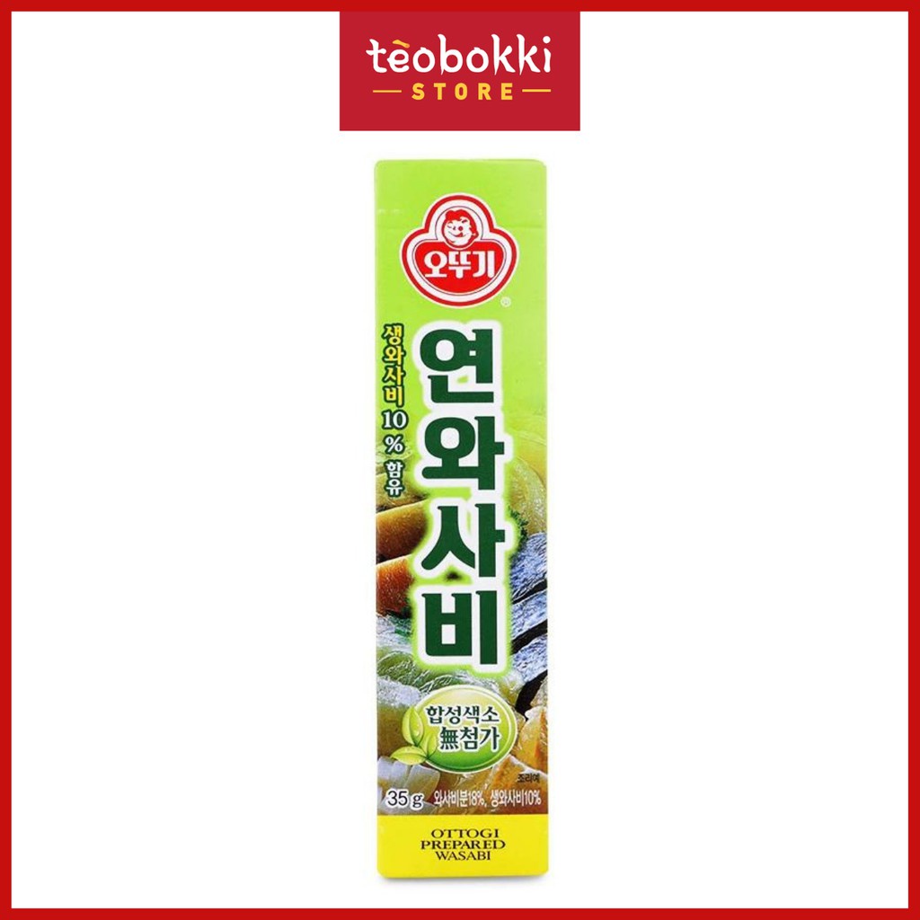 Mù tạt dạng tuýp Wasabi Ottogi 35g