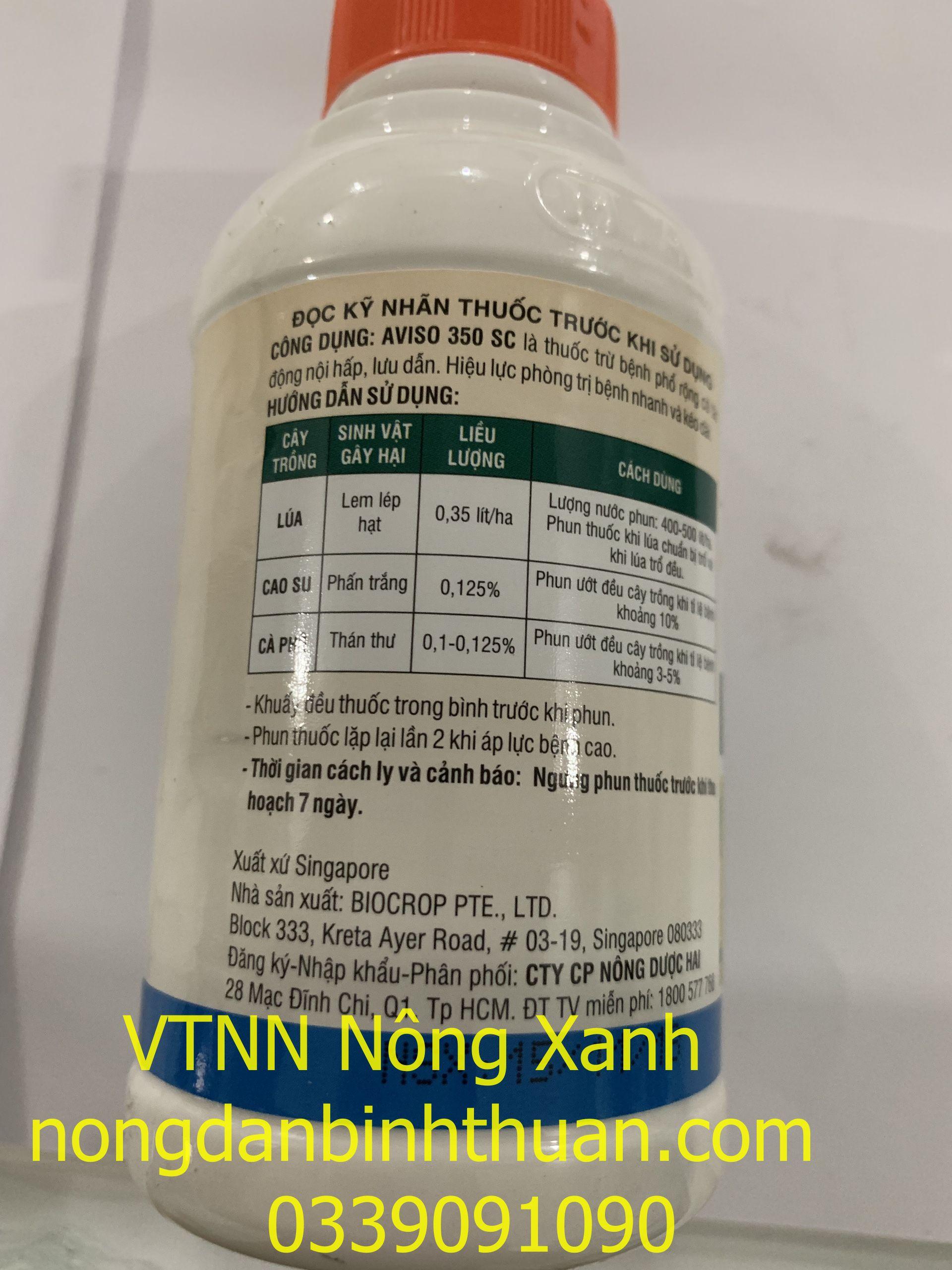 Thuốc Trừ Bệnh AVISO 350SC (Chai 250ml)