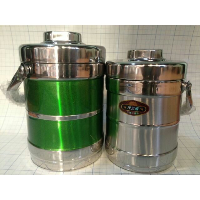Cặp lồng 3 tầng ruột inox size 1.4l & 2l - hộp cơm, cặp lồng mang cơm