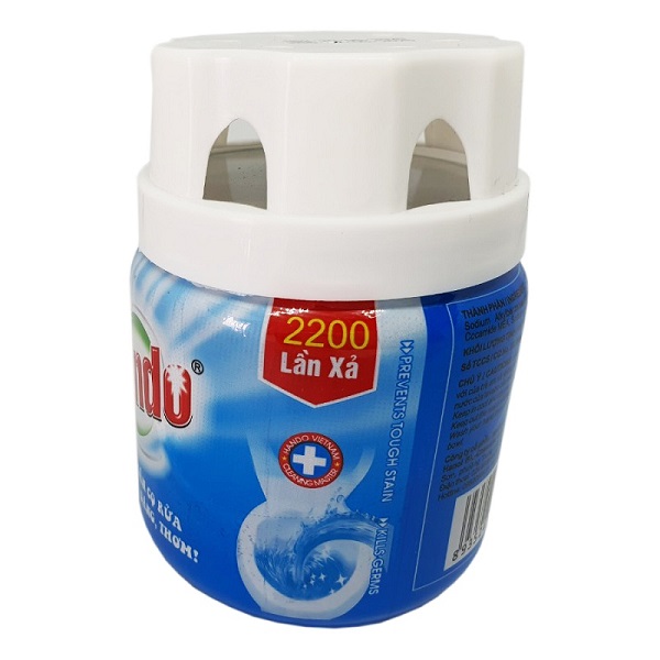 Chai thả bồn cầu xanh Hando 200g cho 2200 lần xả nước LLC192