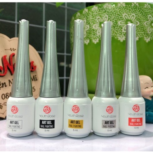 Cọ Vẽ Nét Hoa Hồng ( Bán Lẻ Chai ) - sinailmi