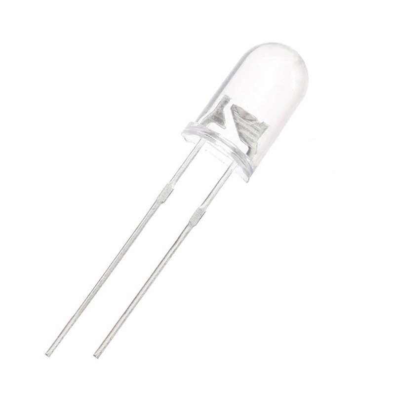 Combo 10 Đèn Led Nhấp Nháy 7 Màu Siêu Sáng Phi 5mm 2 Chân