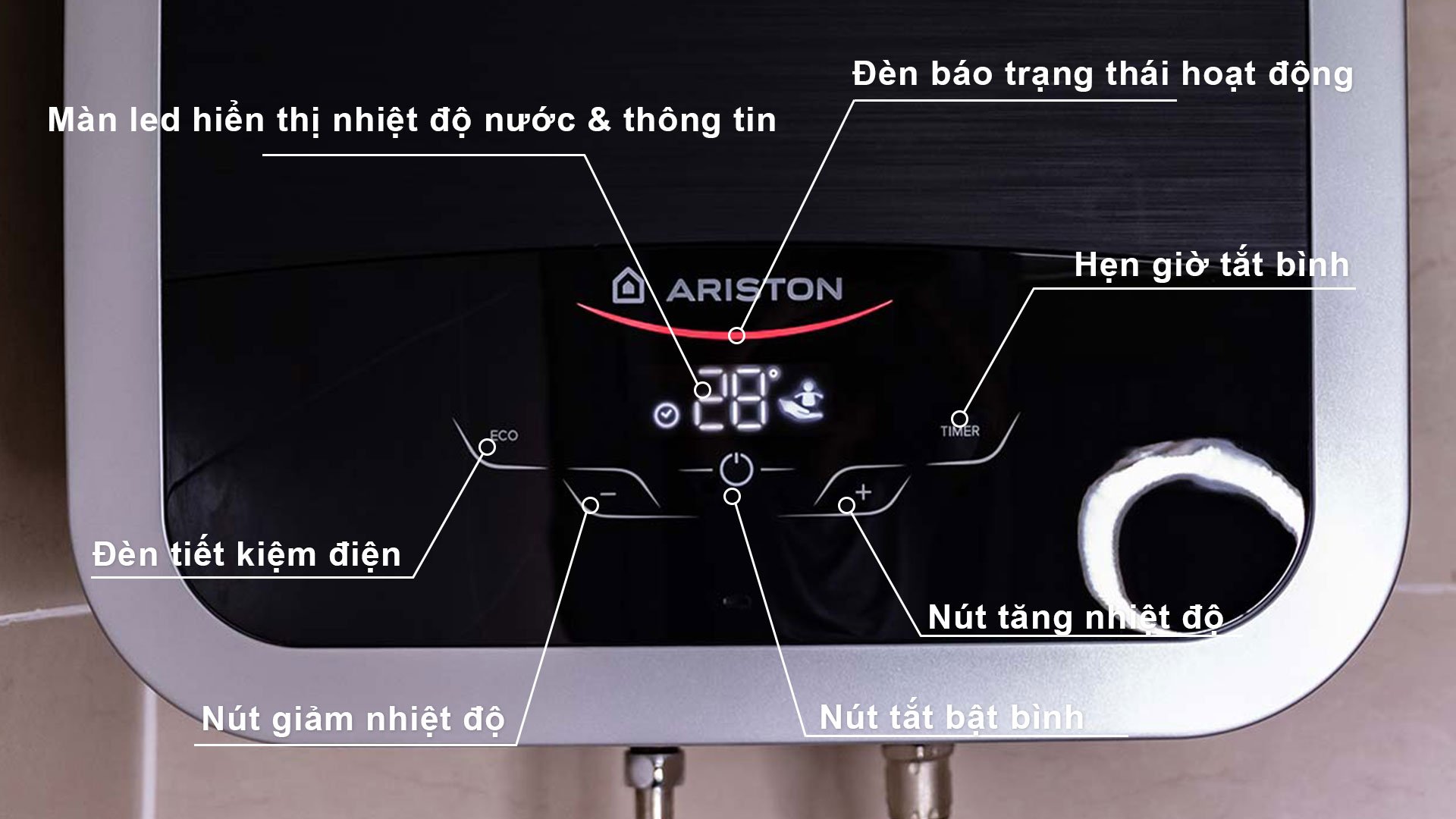 Bình nóng lạnh Ariston AN2 30 TOP
