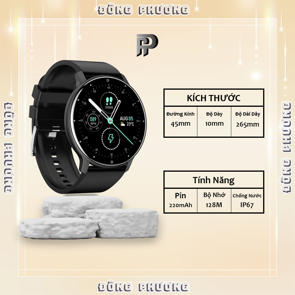 Đồng Hồ Thông Minh ZL0204 - Đồng Hồ Thông Minh Siêu Thời Thượng