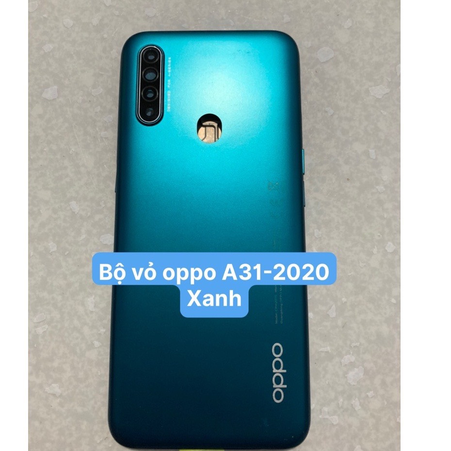 bộ vỏ oppo A31 2020 ZIN MỚI (KÍNH CAM,LƯNG,PHÍM BẤM,SƯỜN)