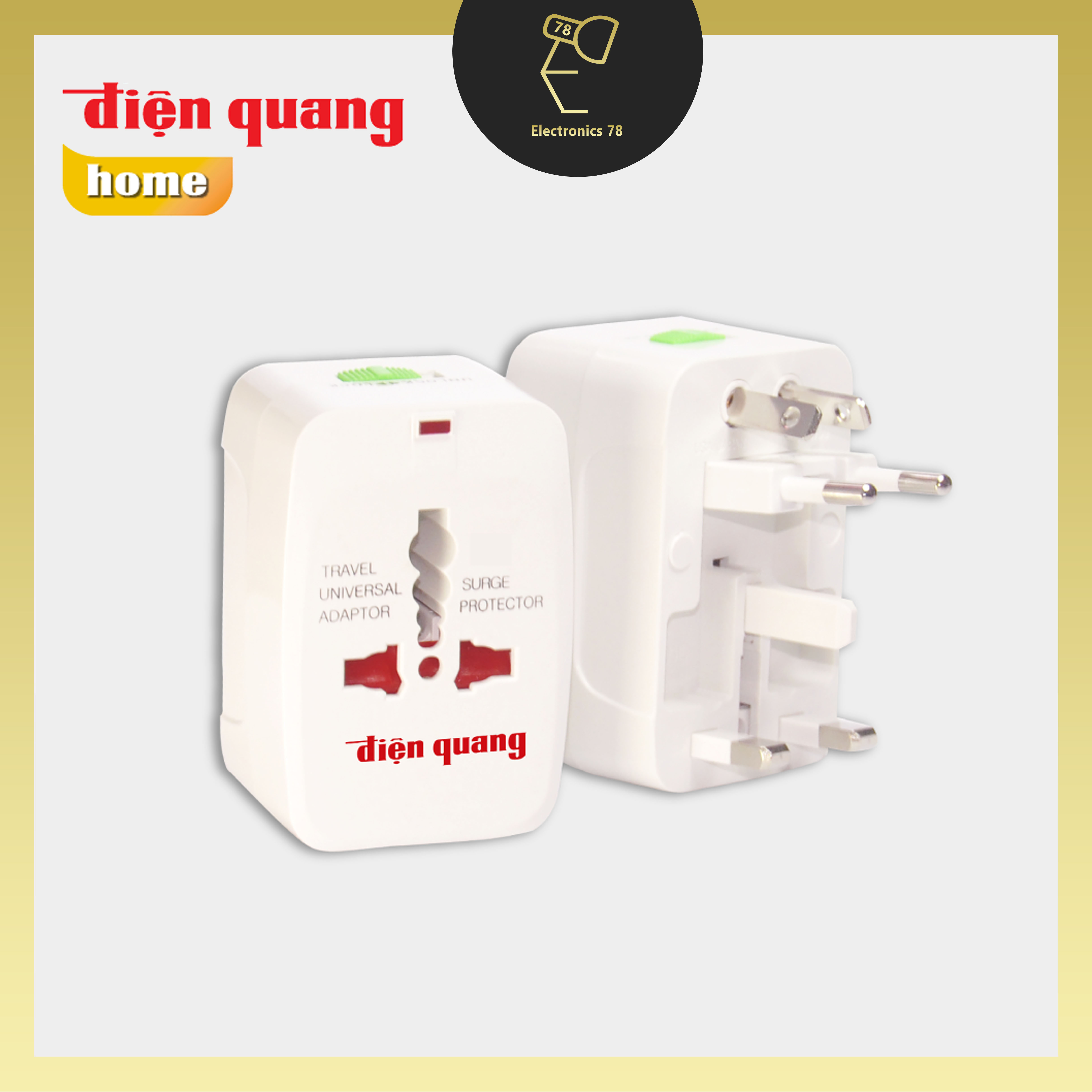 Ổ cắm du lịch đa năng Điện Quang