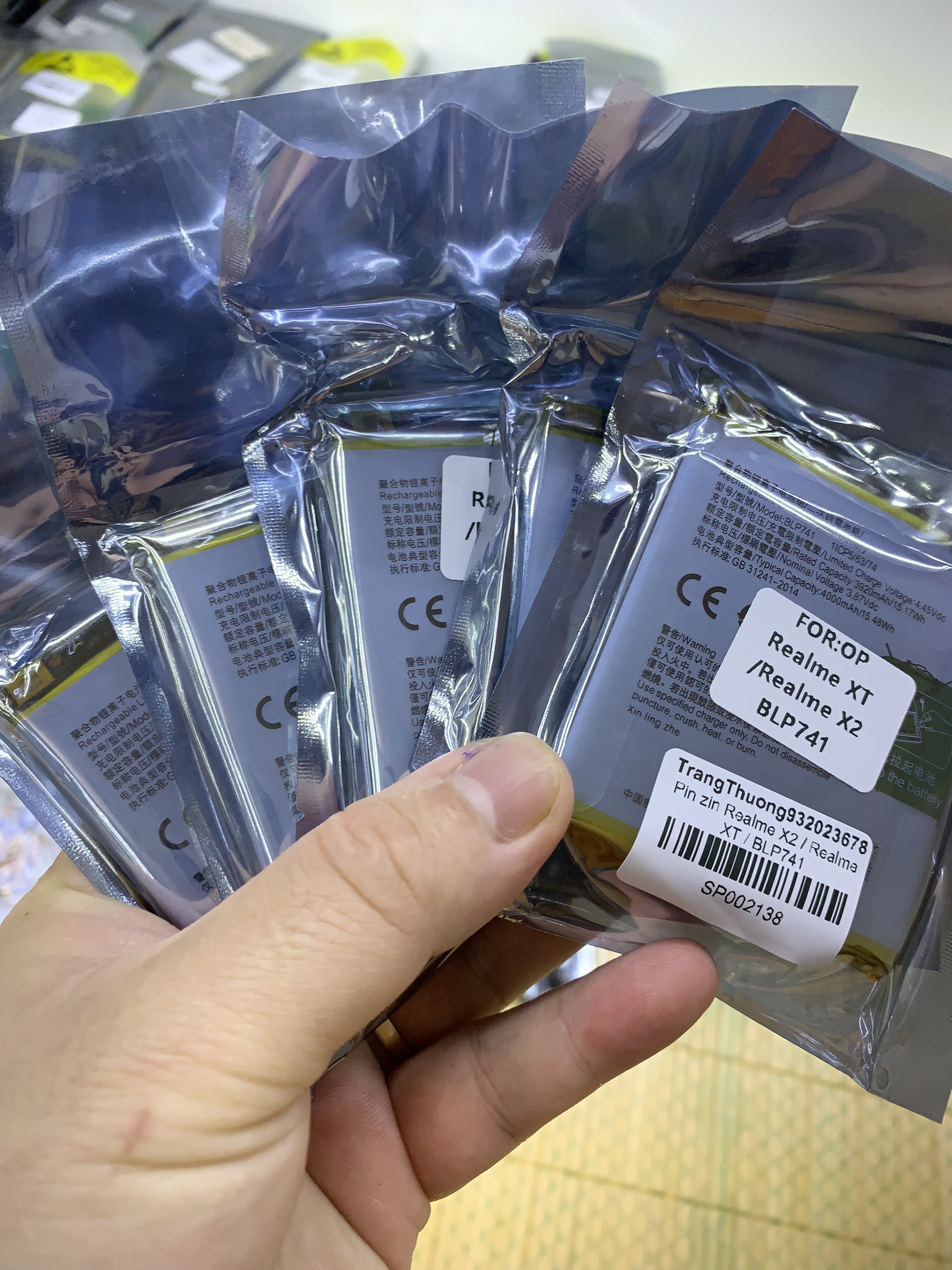 Pin zin Realme X2 / Realme XT / oppo K5 / BLP741