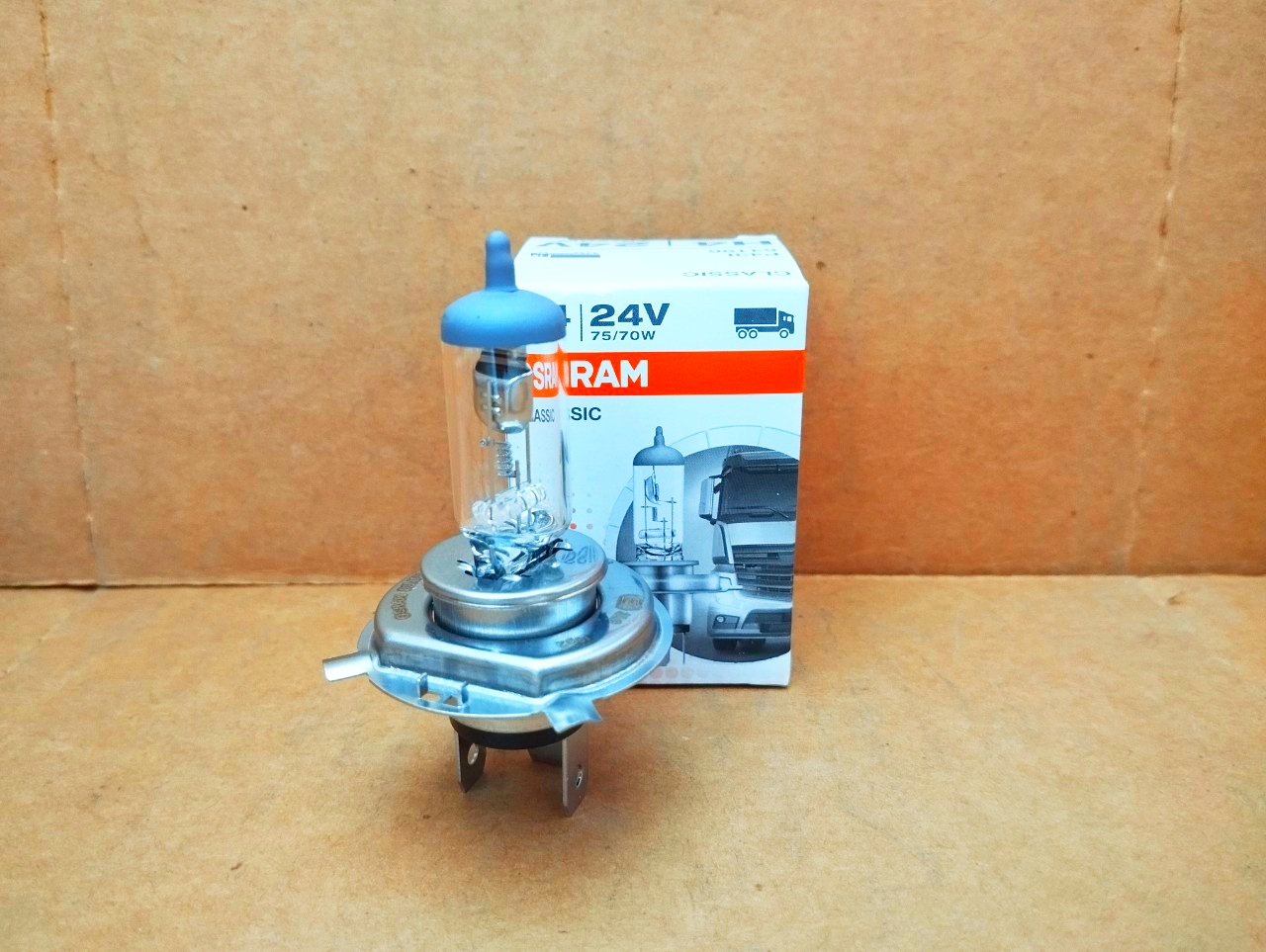 Bóng Đèn Osram H4 24V 75/70W - Đèn Cos Đèn Pha