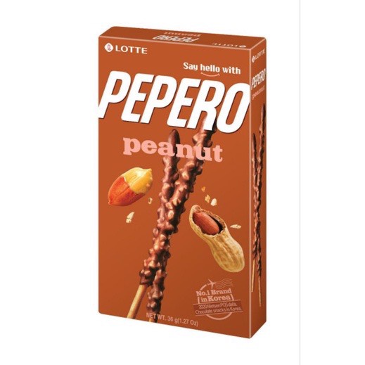 Bánh que Pepero Lotte Hàn Quốc (32g)