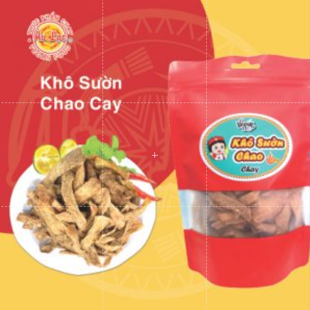 Khô Sườn Chao Chay Âu Lạc 50g