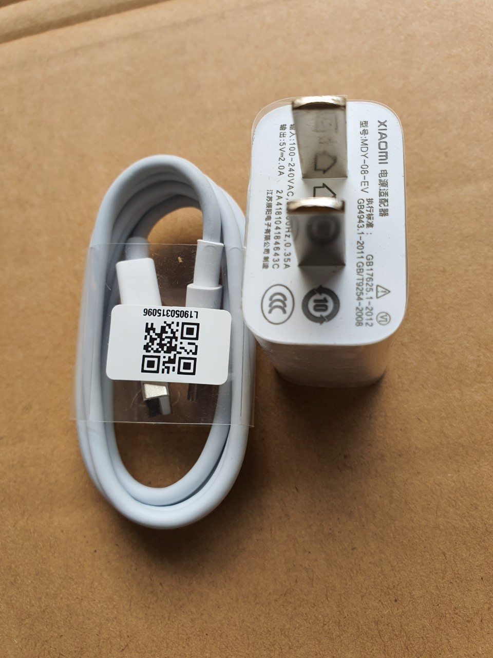 Bộ sạc Xiaomi 2A (10w) chính hãng