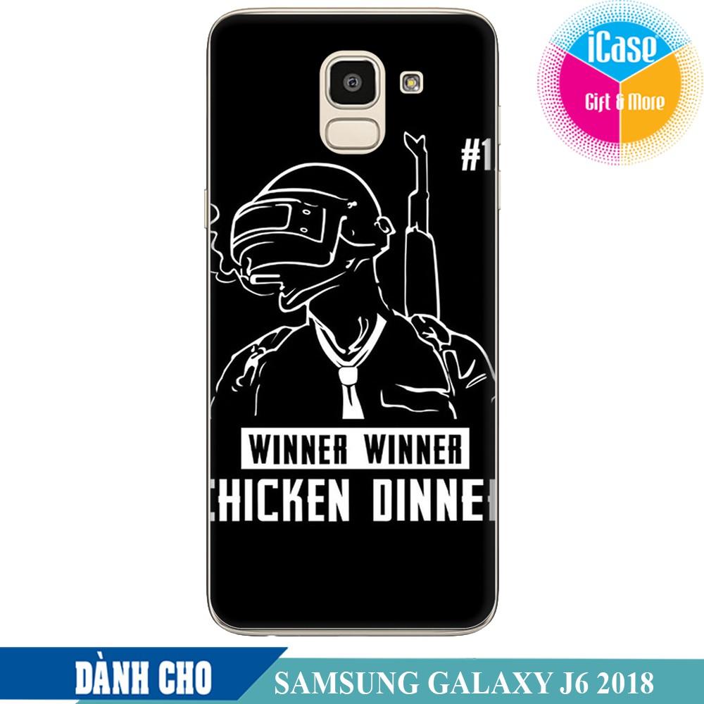 Case for Samsung Galaxy J6 2018 Pubg Chicken Dinner