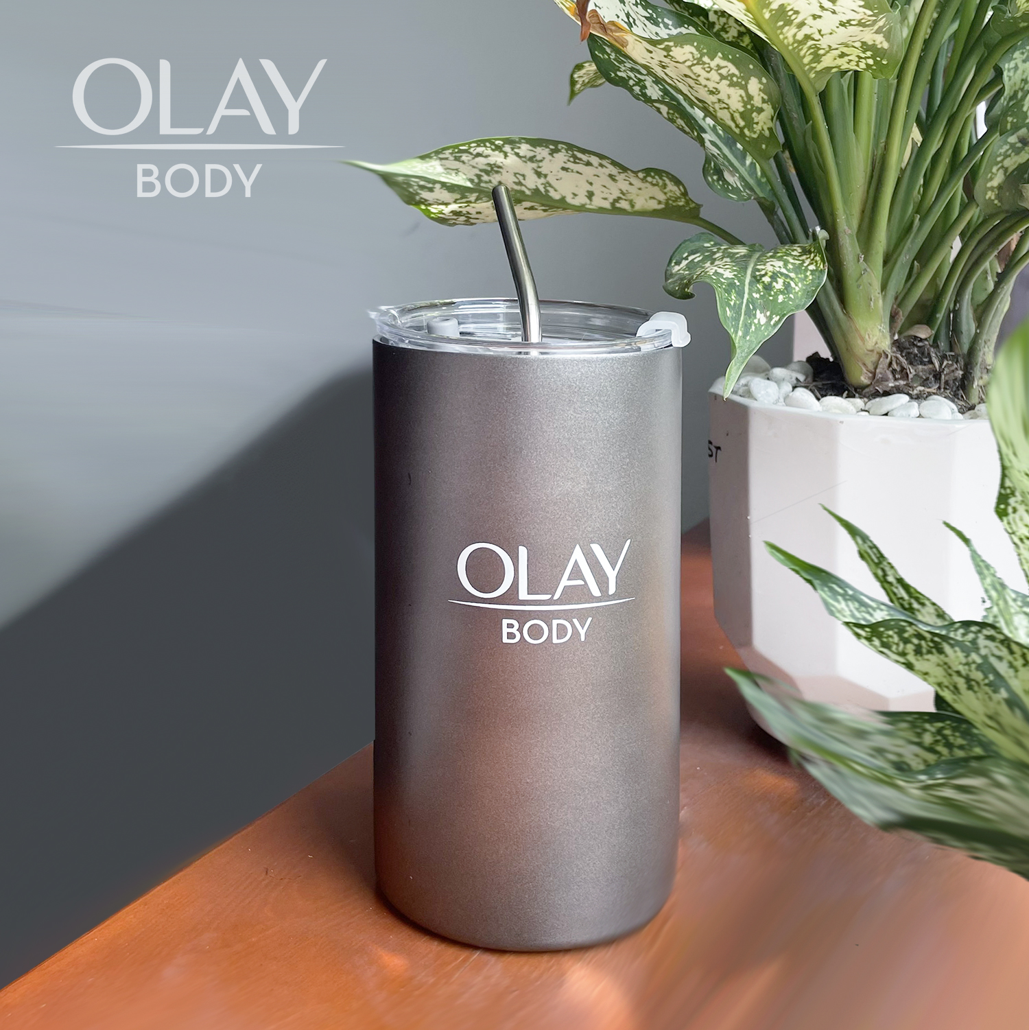 [QT_NK] Ly nước giữ nhiệt Olay cao cấp