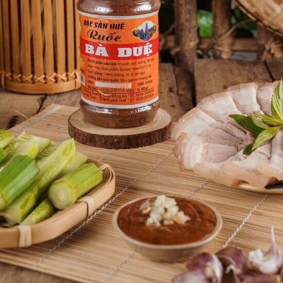MẮM RUỐC DÌ CẨN ĐÀ NẴNG 500G/BÀ DUỆ HUẾ 400g