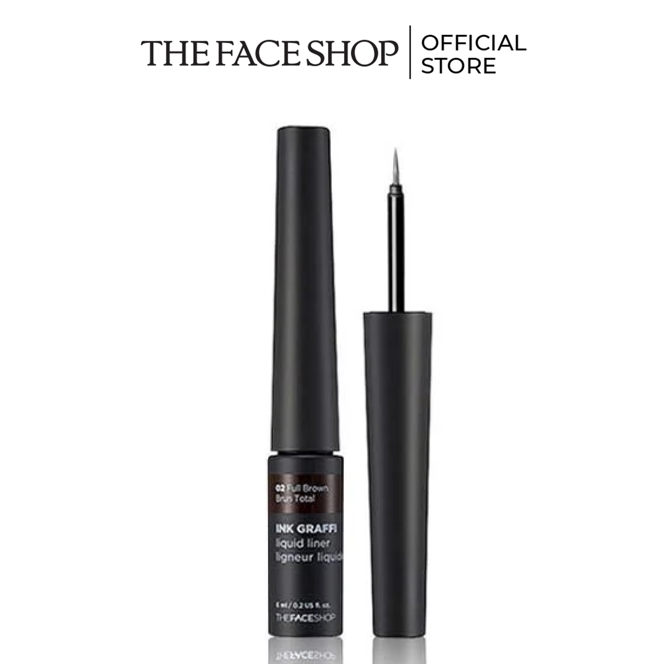 Viền mắt nước trang điểm thefaceshop ink graffi liquid liner 01 full black 0.6 g / 0.02 oz.