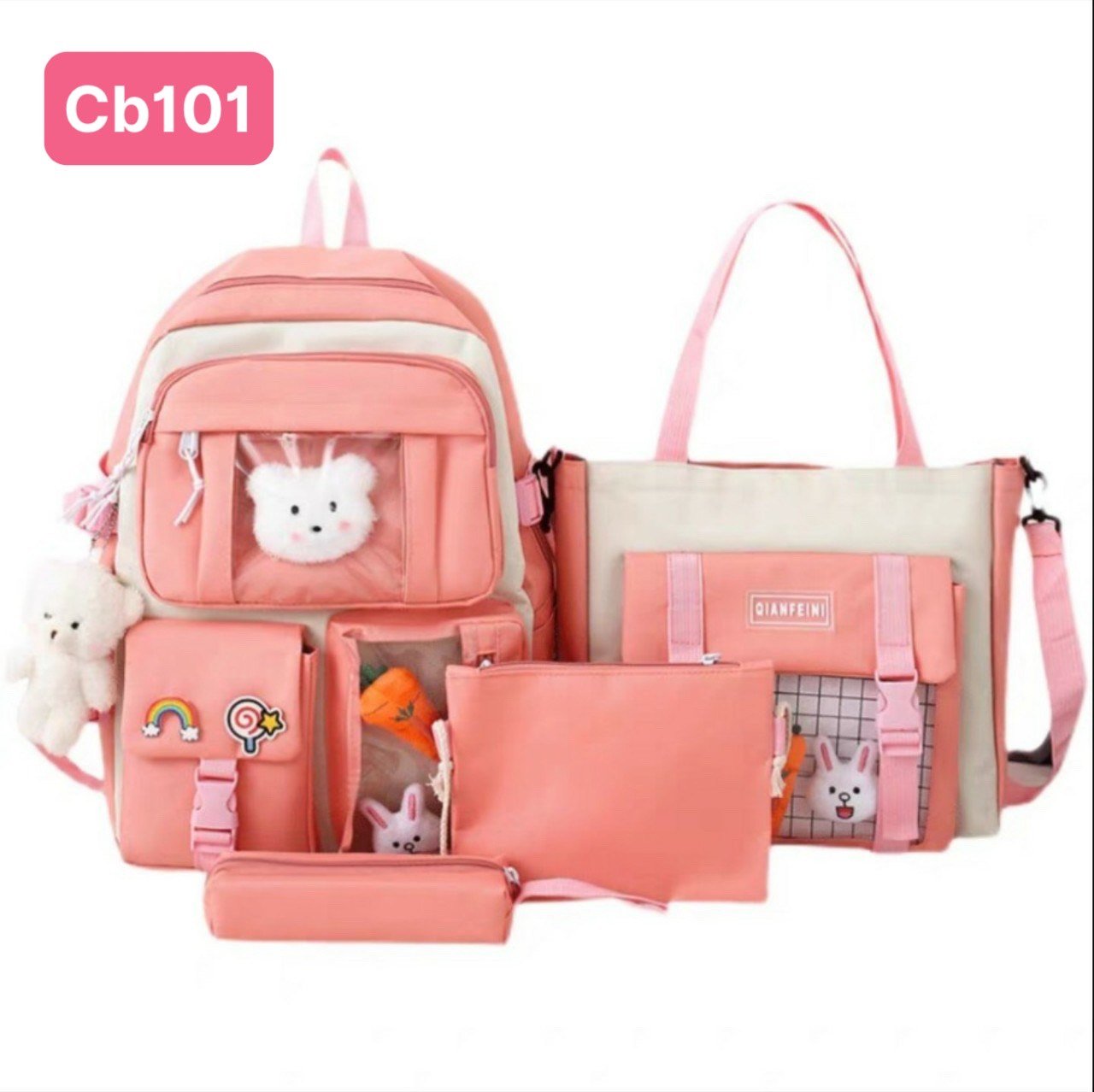 balo combo 4 món 3 bộ trong cb101