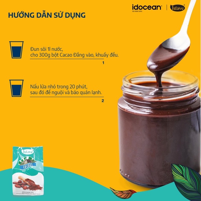 Bột cacao luave 500g