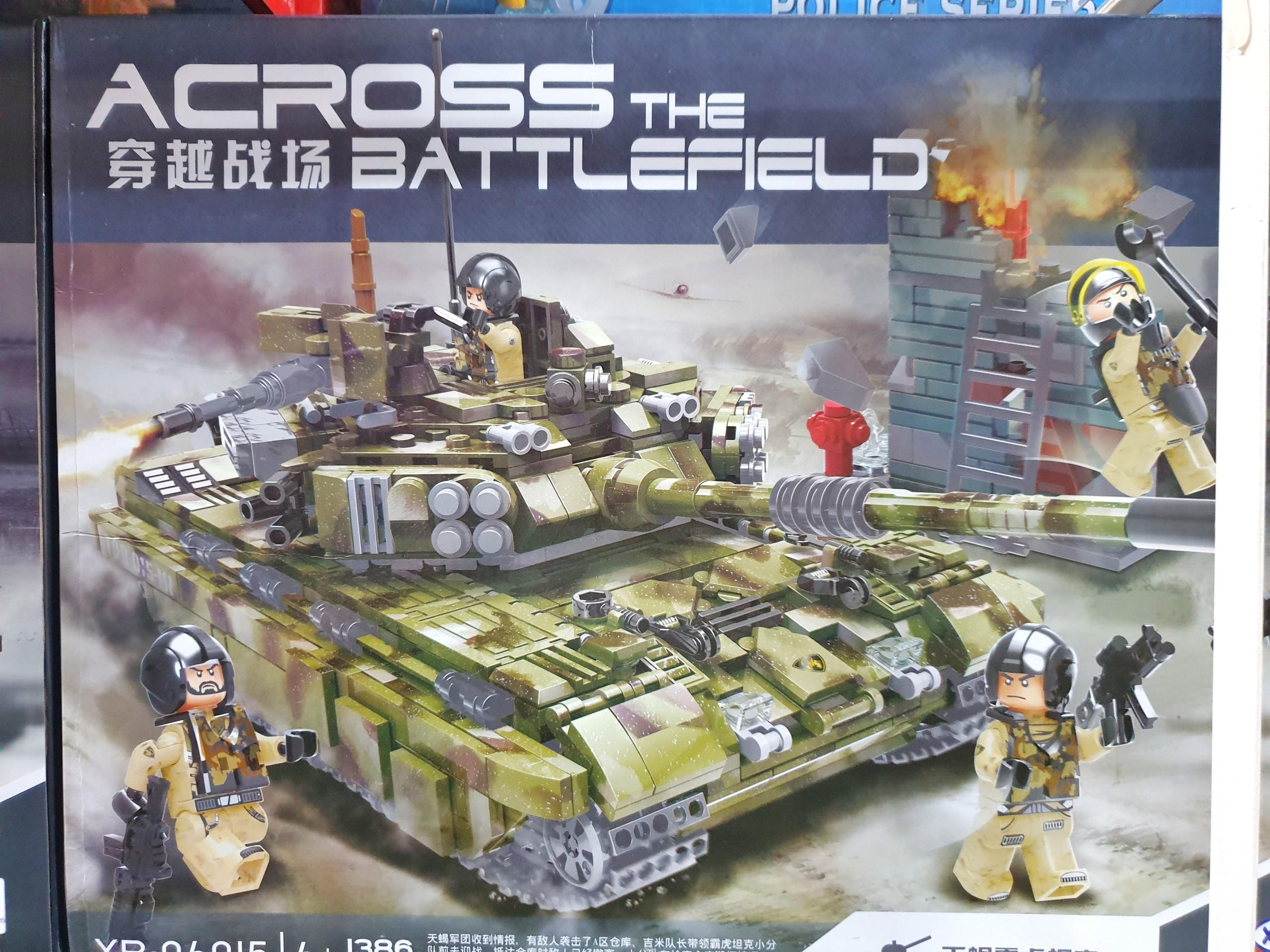 Bộ LEGO Xingbao 06015 Lắp Ráp Xe Tăng Tiger ( 1386 Mảnh )
