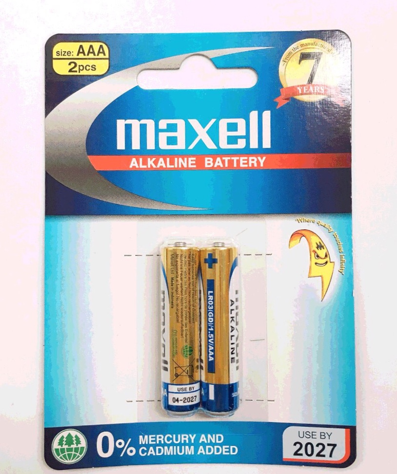 Combo 5 vỉ Pin AAA Maxell Alkaline
